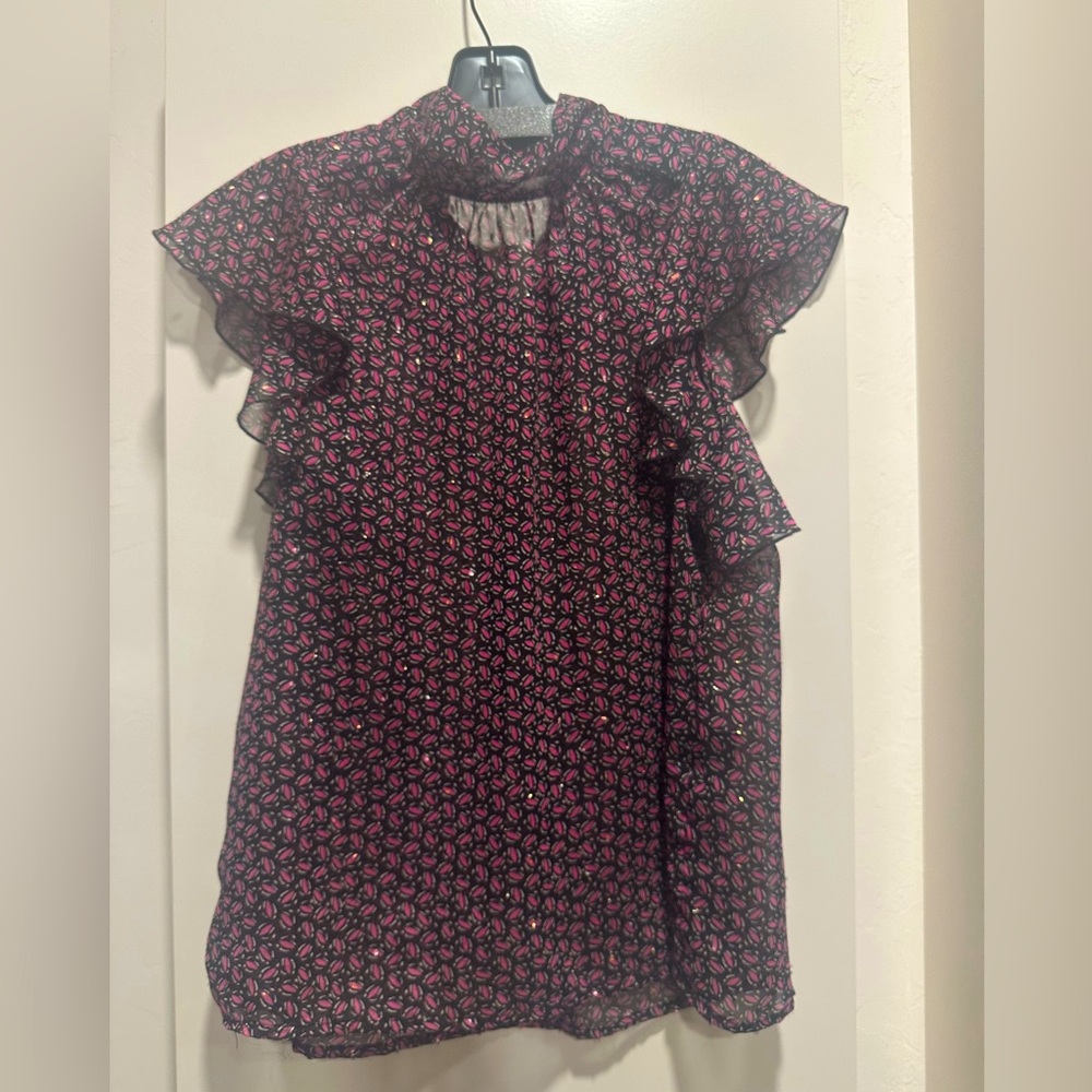 Sabina Musayev sparkle top